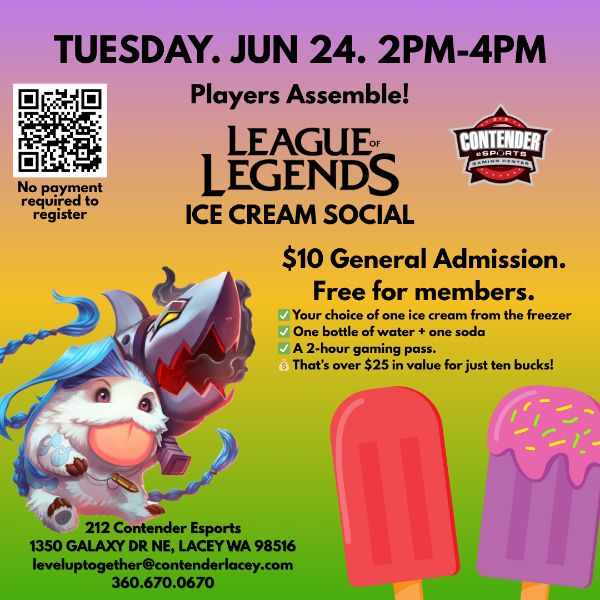 🧊🍦 League of Legends: Ice Cream Social – Find Your Duo Queue IR