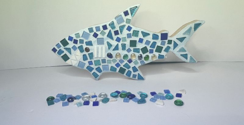 Make Your Own Mosaic Shark