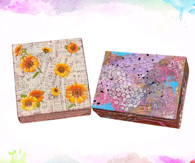 Test Craft: Mixed Media Cigar Boxes at Barrels & Boards 8/13/25