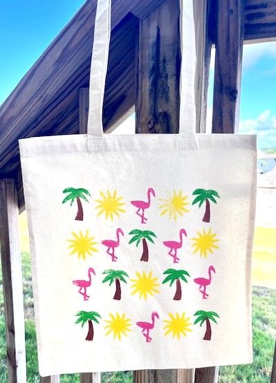 Block Print Tote Bag Class