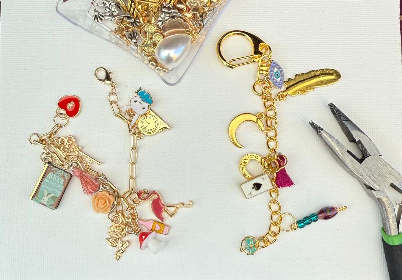 Make Your Own Bag Charms and Bracelets at East Brother Beer Co.