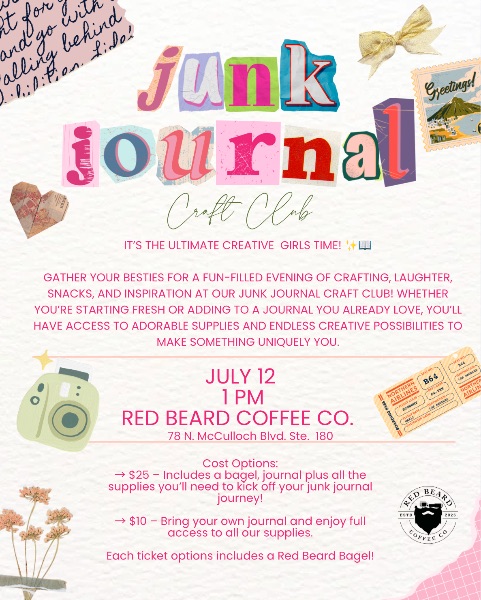 Junk Journal Craft Club