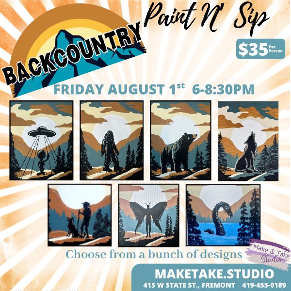 Backcountry Paint N' Sip
