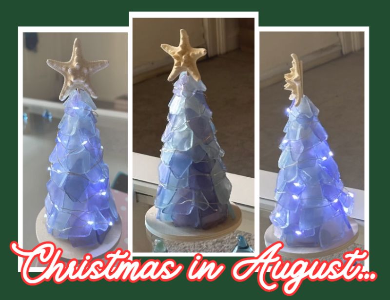 Sea Glass Christmas Tree Workshop!