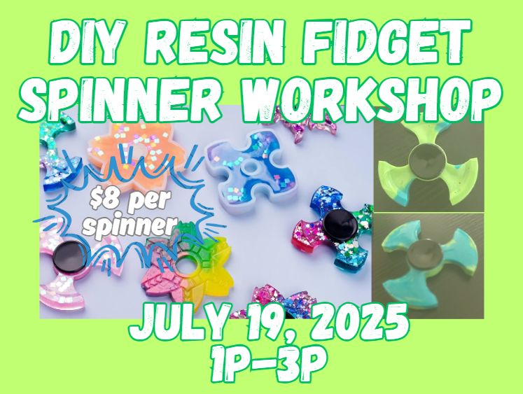 DIY Resin Fidget Spinner Workshop!