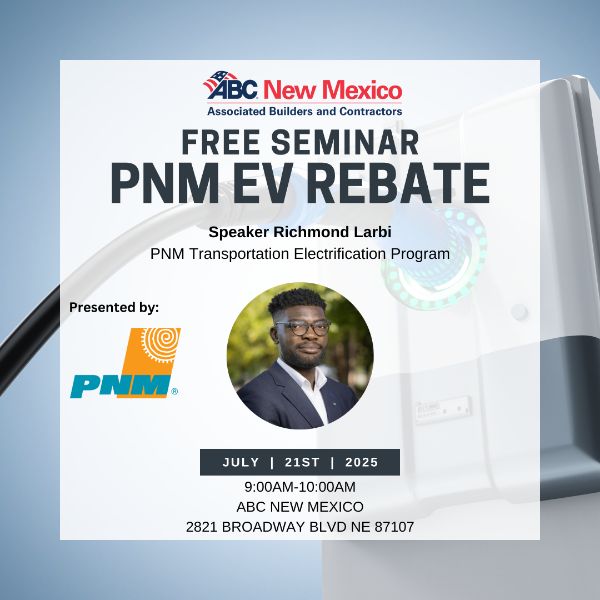 Free Seminar: PNM EV Rebate Program
