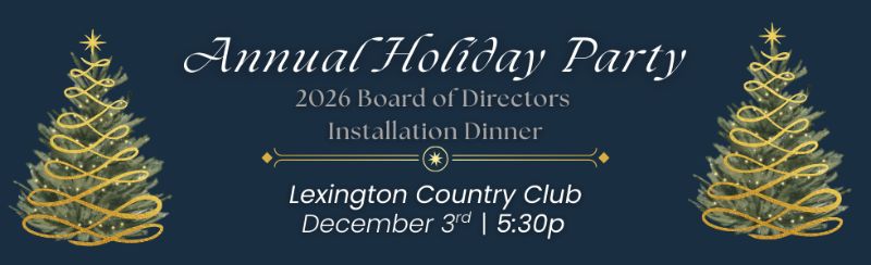 Annual Holiday Party SAVE THE DATE