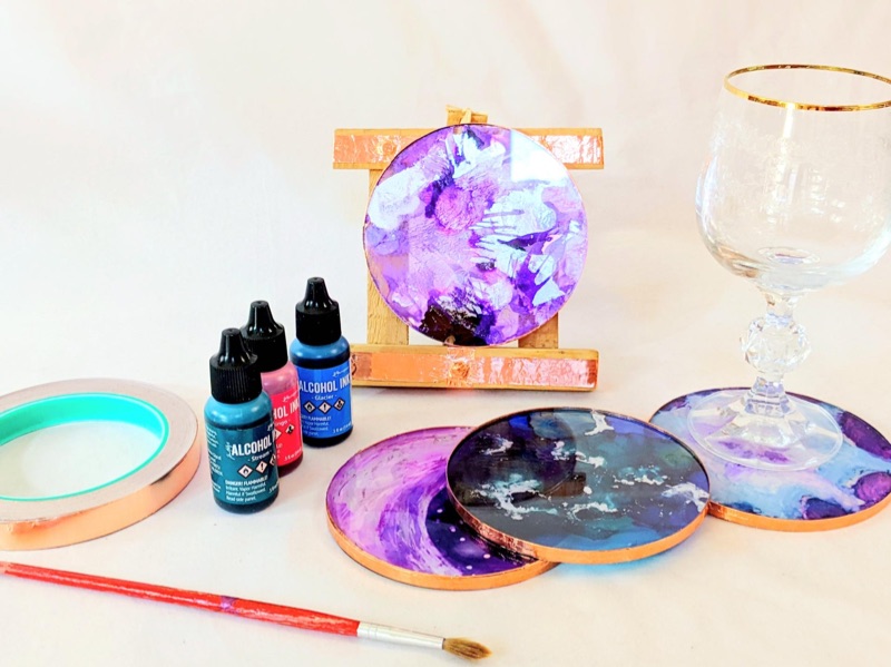 A Beautiful Mess- Make your own coasters