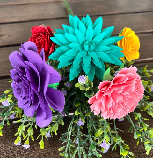 Paper Flower Bouquet at The Local