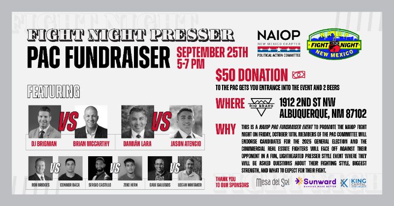 Fight Night Presser Event September 25th Fight Night Presser Event September 25th