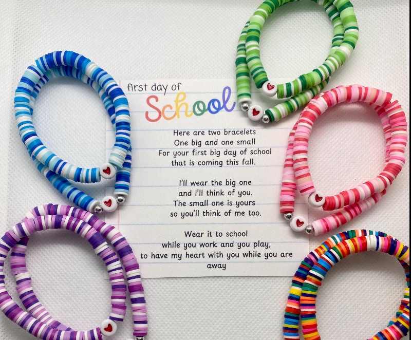 Make your own back to School bracelet- DIY at Dory’s