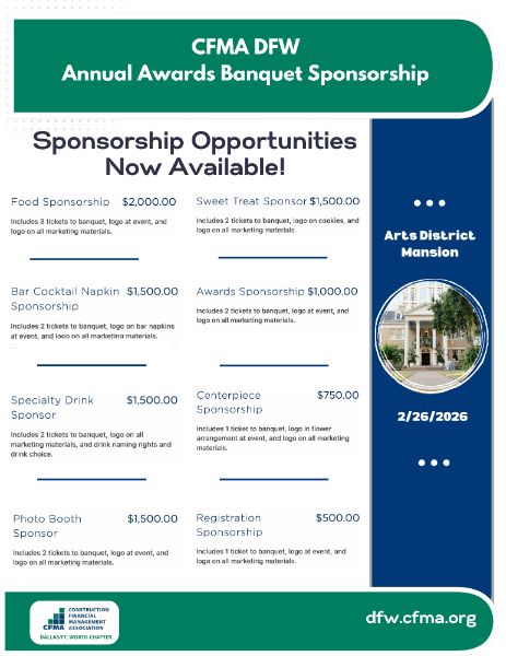 2026 Awards Sponsorships