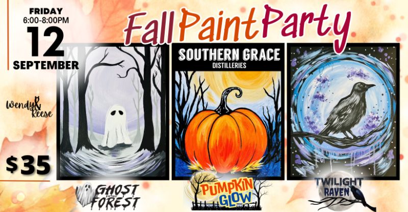 Fall Paint Party at Southern Grace Distilleries