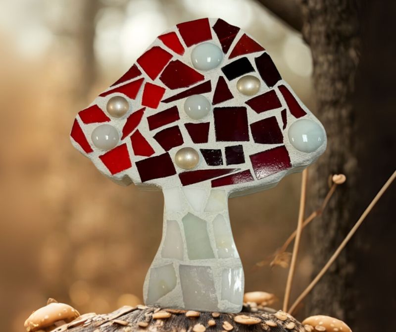 Mosaic Mushroom Craft Party at Mystic Ice Cream in Oxford Mosaic Mushroom Craft Party at Mystic Ice Cream in Oxford