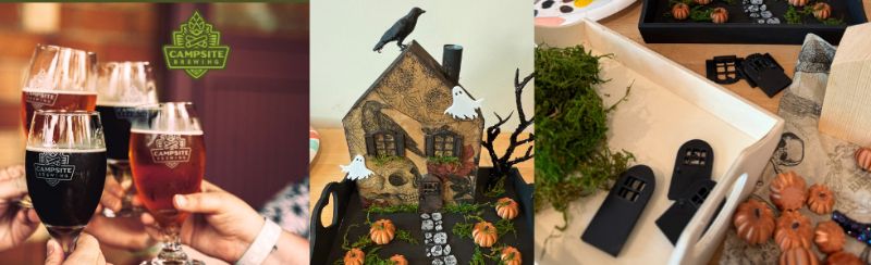 Make a Halloween House at Campsite Brewing Co. Make a Halloween House at Campsite Brewing Co.