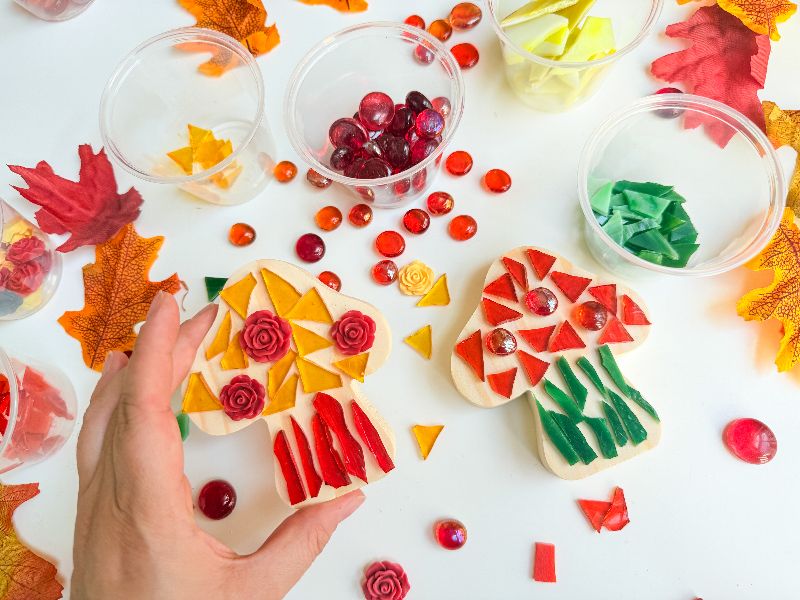 Make Your Own Mushroom Mosaics Make Your Own Mushroom Mosaics