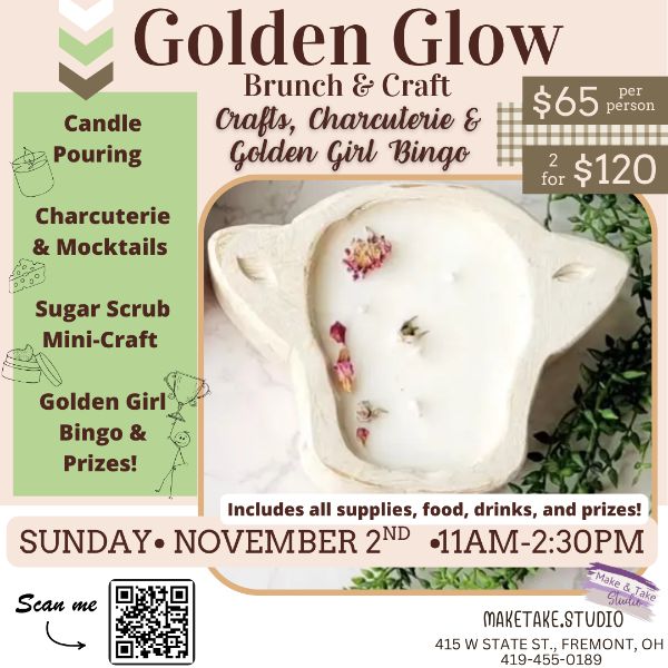 Golden Glow Brunch & Craft