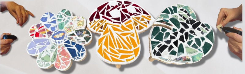 Mosaic Plant Stands Craft Night Mosaic Plant Stands Craft Night