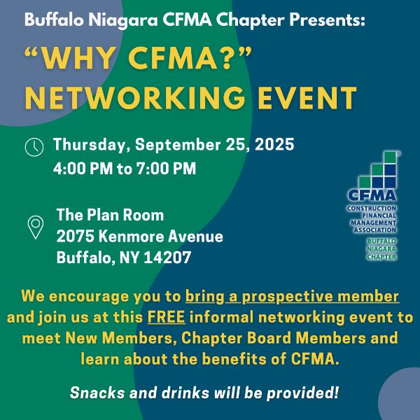 “Why CFMA?” Networking Event