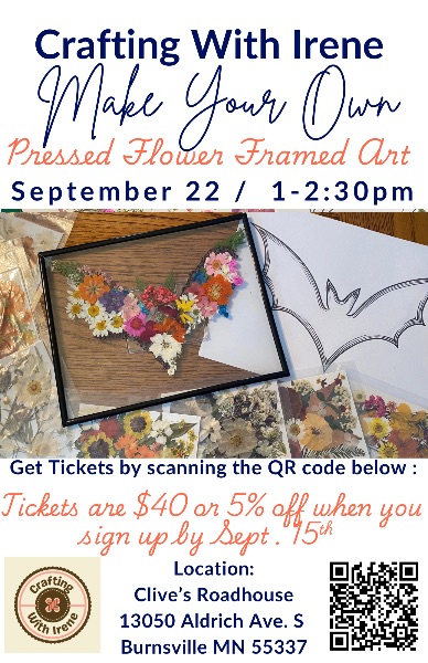 Pressed Flower Frame Art Pressed Flower Frame Art