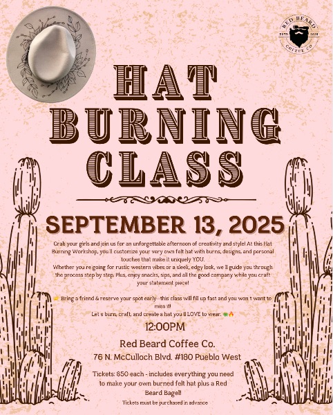 Hat Burning Workshop Hat Burning Workshop