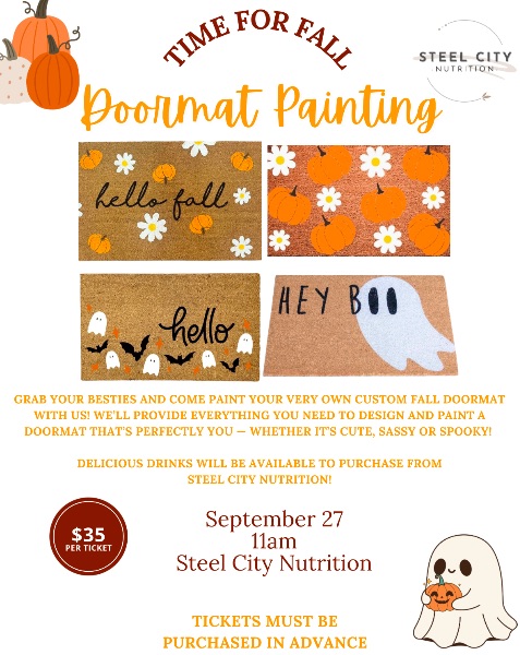 Fall Doormat Painting Fall Doormat Painting