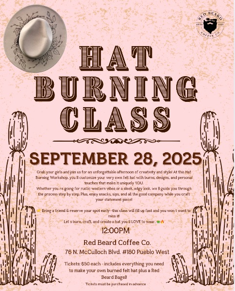 Hat Burning Workshop