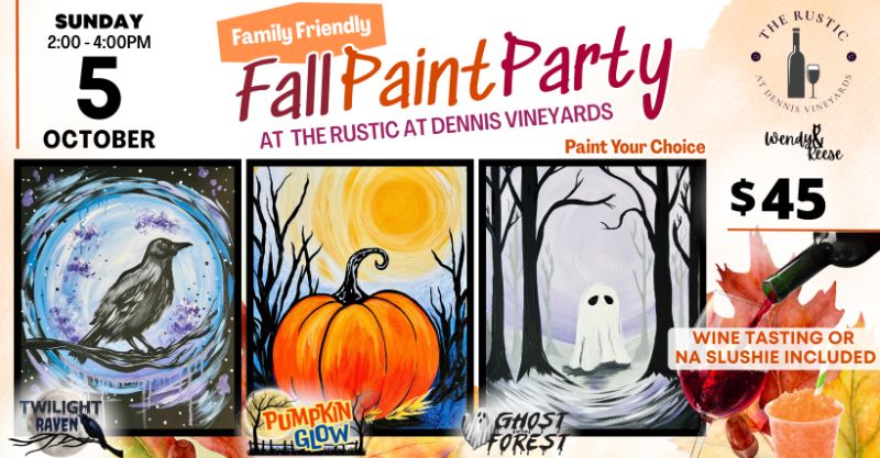 Fall Paint Party at Dennis Vineyards/The Rustic Fall Paint Party at Dennis Vineyards/The Rustic