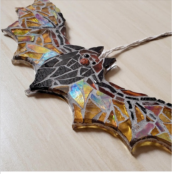 Mosaic Magic #2: Spooky Bat Night Mosaic Magic #2: Spooky Bat Night