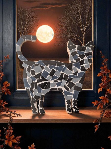 Cat Mosaic Workshop at Lot 46