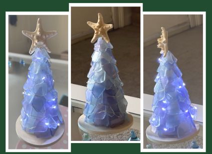 Sea Glass Christmas Tree!