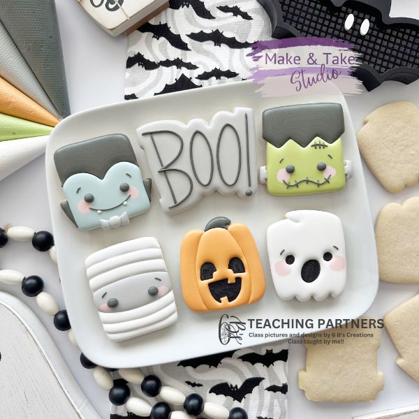 Spooky Squares Beginner Cookie Decorating Class Spooky Squares Beginner Cookie Decorating Class