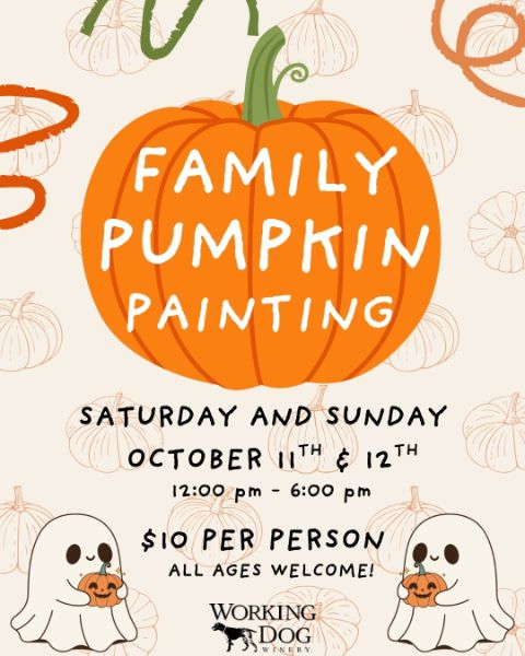 Family Pumpkin Painting