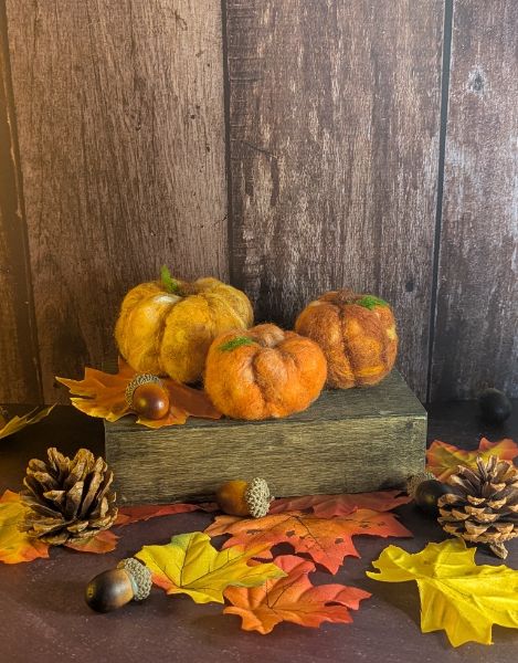 Needle Felt Pumpkin Workshop at Creepatorium Denver Needle Felt Pumpkin Workshop at Creepatorium Denver