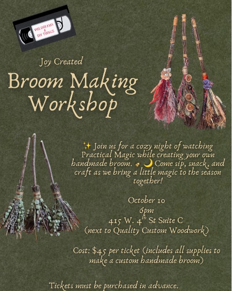 Broom Making Workshop (VHS Dreams & DIY Things Series)