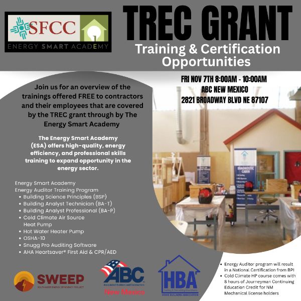 TREC Grant Training & Certification Opportunities Seminar
