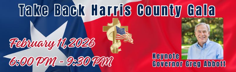 Take Back Harris County Gala with Gov. Gregg Abbott