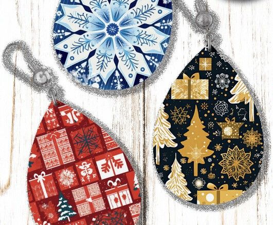 Christmas Earrings at Red Horn