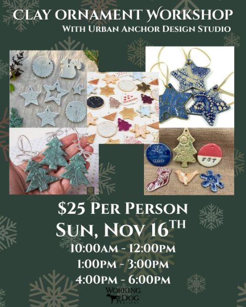 Clay Ornament Workshop