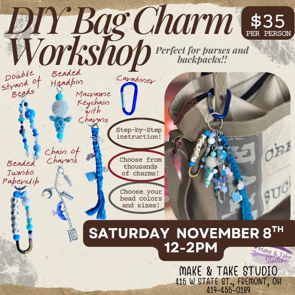 DIY Bag Charm Workshop DIY Bag Charm Workshop