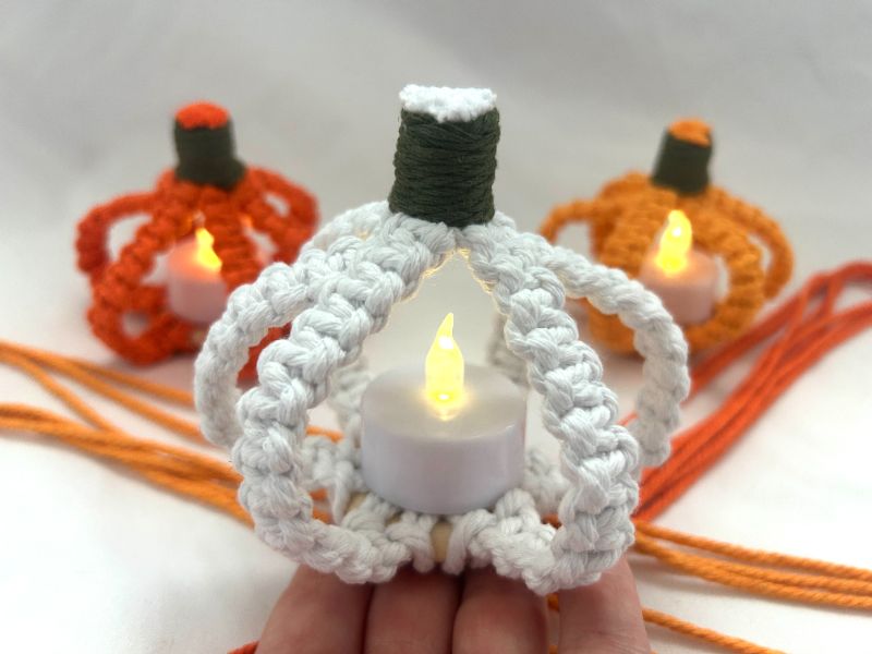 Make Your Own - Macrame Pumpkin Make Your Own - Macrame Pumpkin