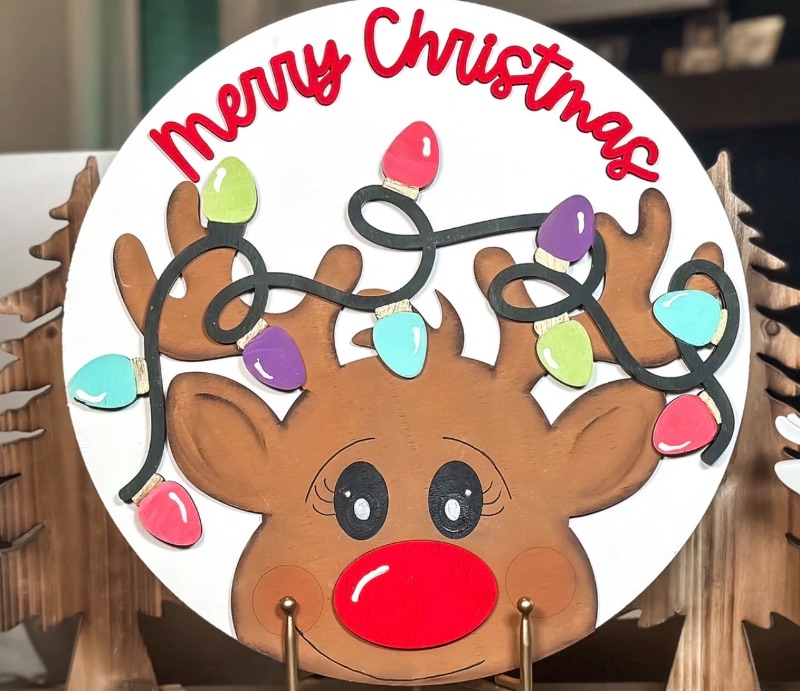 Oh What Fun Door Decor (Chipley)