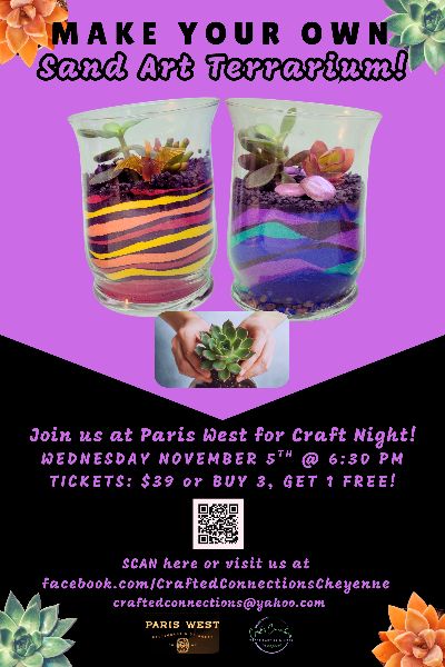 Make Your Own Sand Art Terrarium!