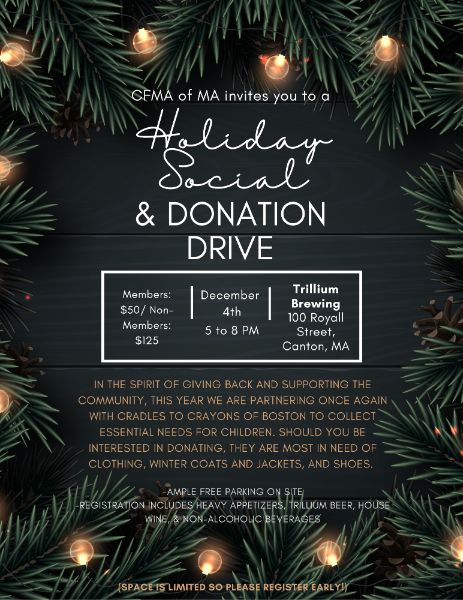 Holiday Social + Donation Drive