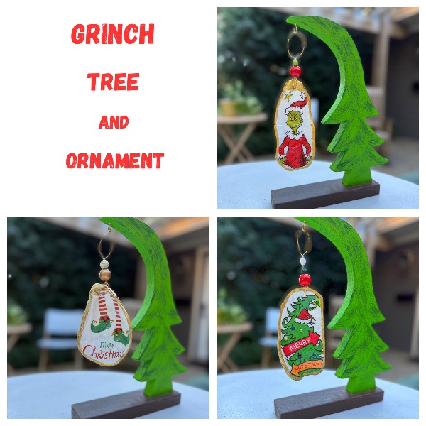 Christmas Grinch Tree and Ornament Christmas Grinch Tree and Ornament