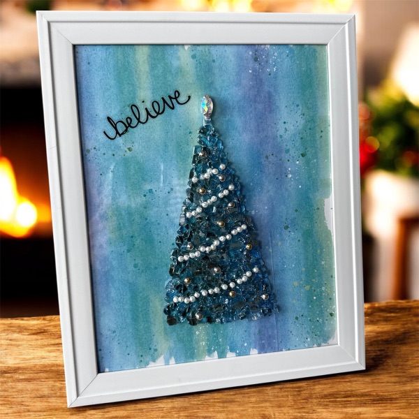 Shimmer & Shine: Crushed Glass Christmas Tree Workshop