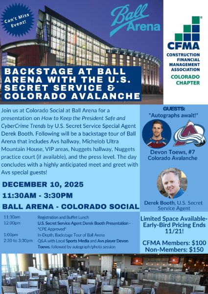 Backstage at Ball Arena with U.S. Secret Service & Avalanche