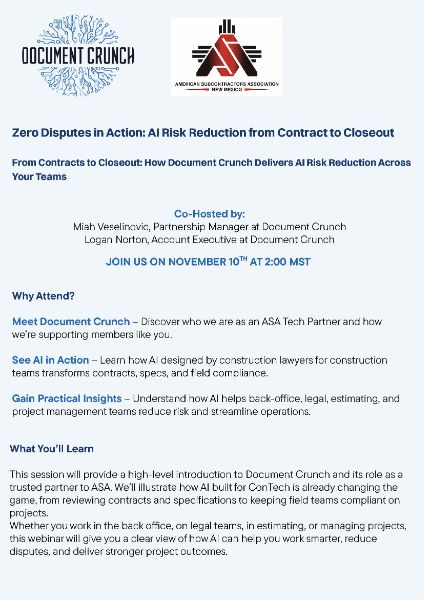 Document Crunch Webinar Document Crunch Webinar