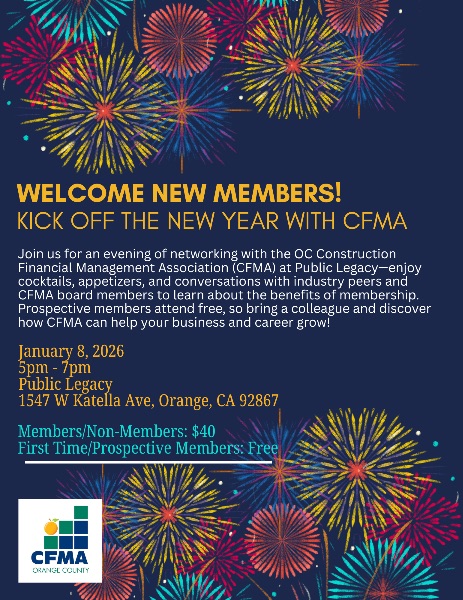 Welcome New Members!