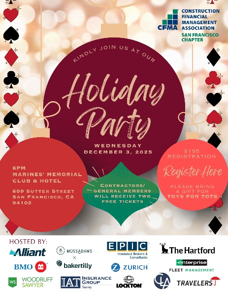 CFMA San Francisco's Holiday Party